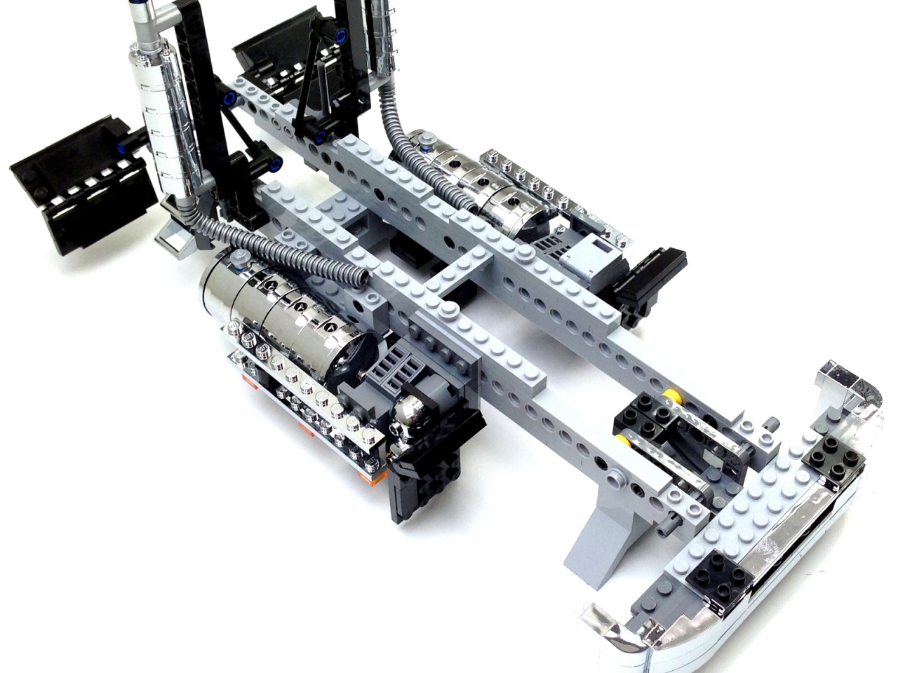 Chrome store lego pieces